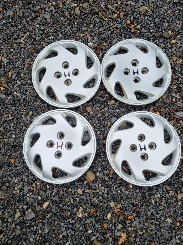 4 wieldoppen honda origin civic 1992-1995 44733-sr3-9600, Ophalen of Verzenden, Zo goed als nieuw