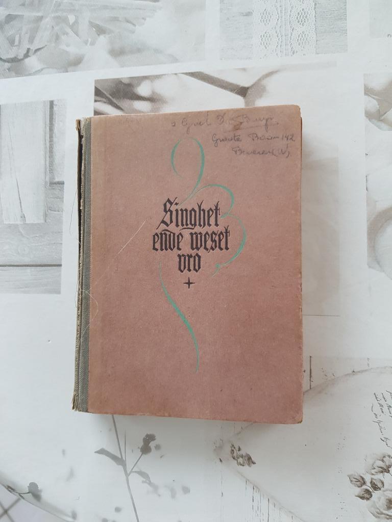 liedboekje "Singhet ende weset vro" uit 1942, Muziek en Instrumenten, Ophalen, Gebruikt, Overige genres, Zang