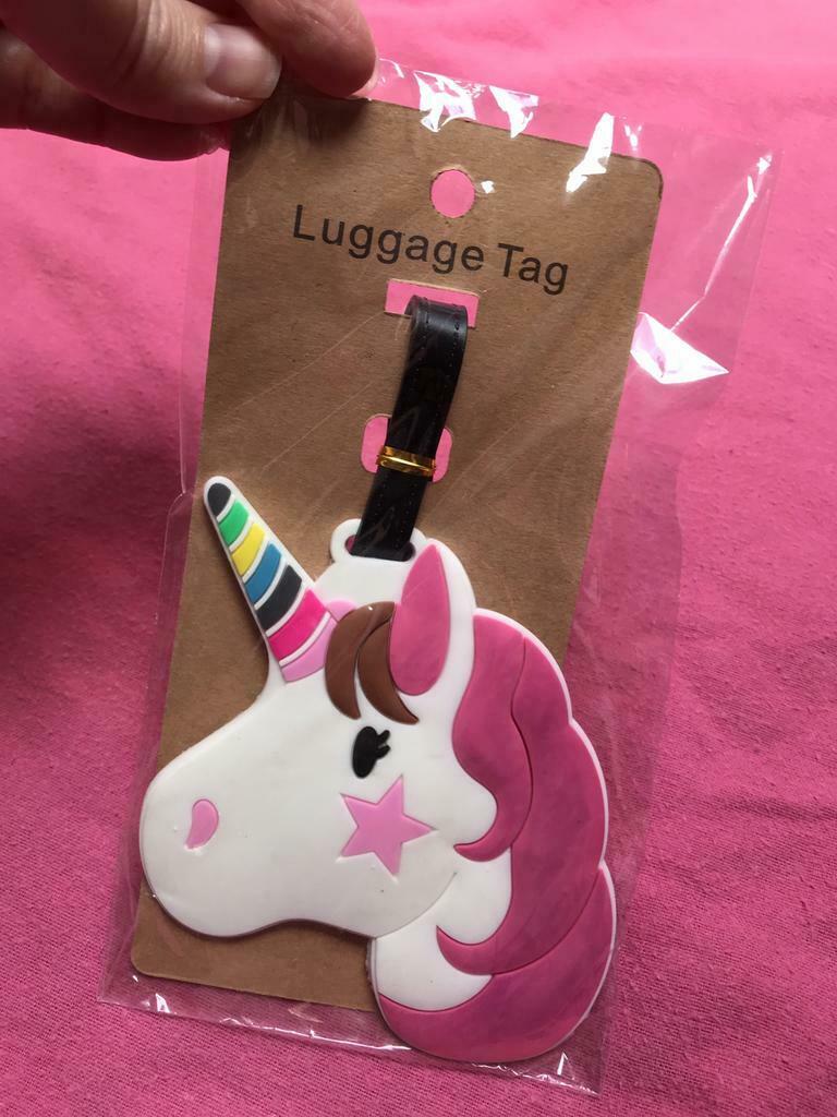 Étiquette valise licorne neuve avec emballage, Neuf, Autres types