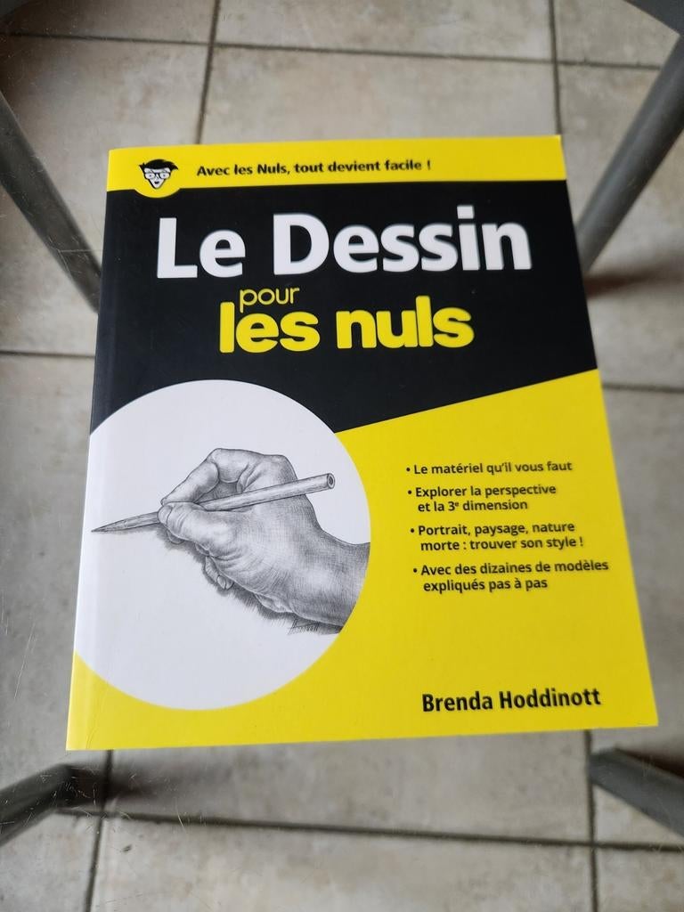 Livre " le dessin pour les nuls " de Brenda Hoddinott, Ophalen of Verzenden, Zo goed als nieuw, Schilder- en Tekenkunst, Brenda Hoddinott