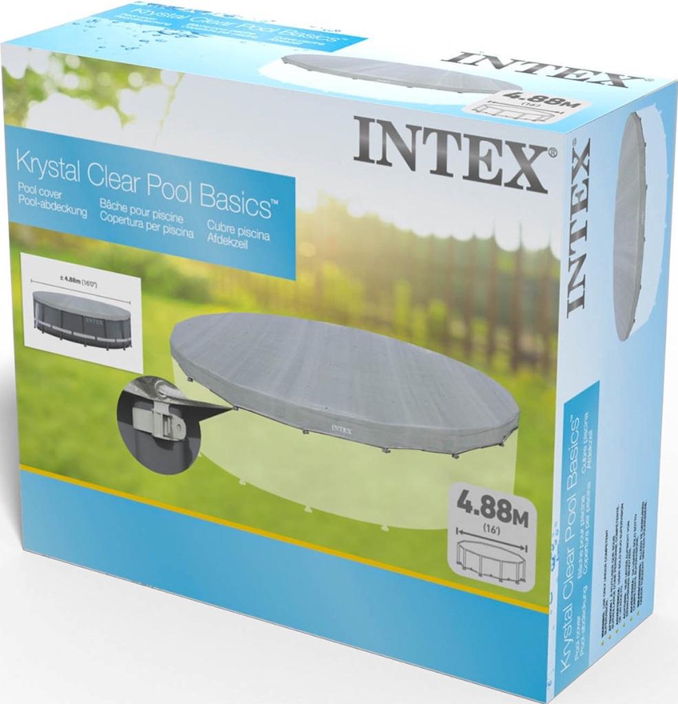 Intex afdekzeil voor frame pools 488 cm, Tuin en Terras, Ophalen of Verzenden, Nieuw, Afdekzeil