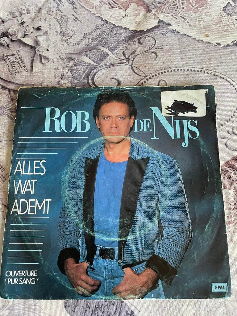 Rob de nijs  alles wat ademt, Cd's en Dvd's, Vinyl Singles, Ophalen of Verzenden