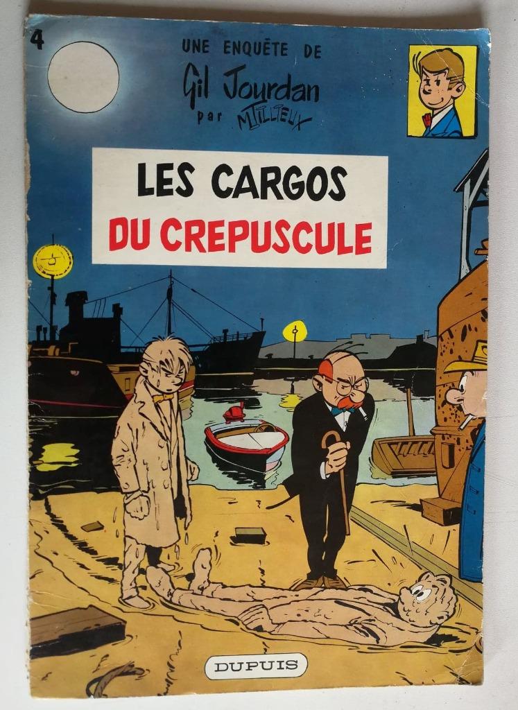 gil jourdan-tomes 4- 1961-journal Spirou -no tintin, Enlèvement ou Envoi, Autres personnages, Utilisé