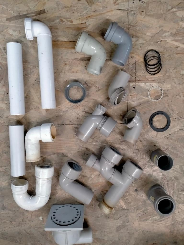 Buis, afvoer 4cm, Enlèvement ou Envoi, 40 à 60 mm, PVC, Comme neuf