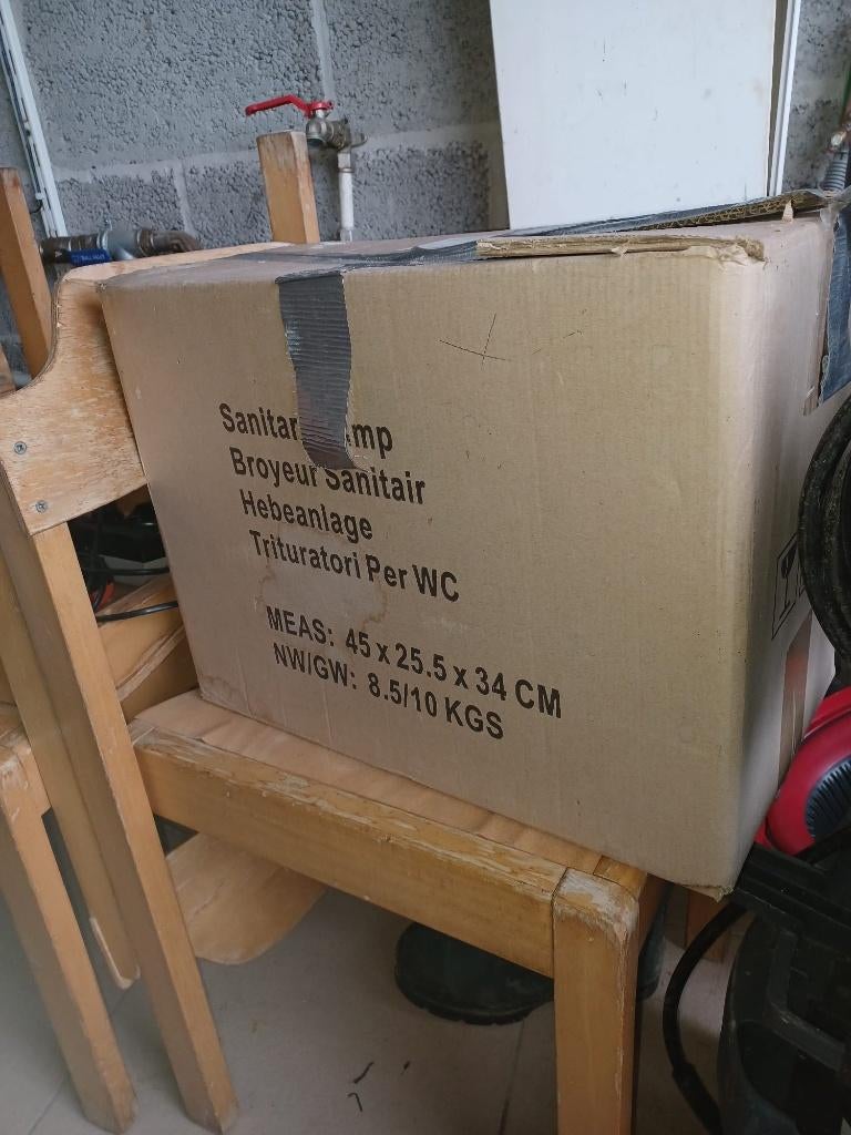 broyeur WC, Enlèvement, Neuf, Toilettes