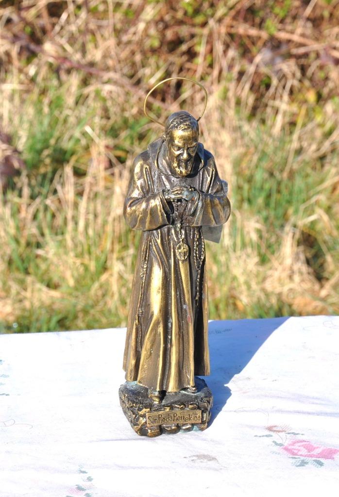 statue religieuse en resine  saint pio de pietrelcina, Enlèvement ou Envoi, Utilisé, Autres types, Christianisme | Catholique