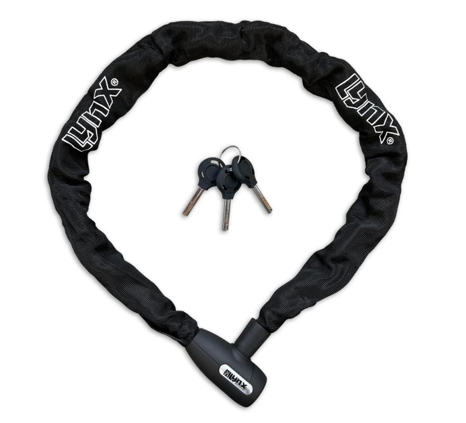 UITVERKOOP! Lynx Kettingslot CItyline 120cm x 10mm, Fietsen en Brommers, Fietsaccessoires | Fietssloten, Nieuw, Kettingslot, Ophalen