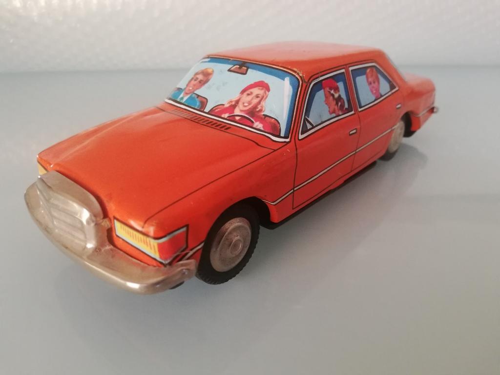 Vintage blikken Mercedes China., Ophalen of Verzenden