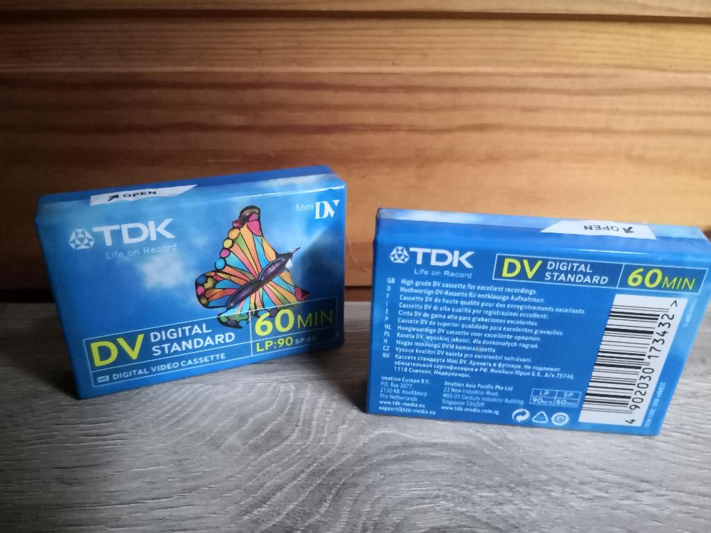 TDK DVM-60 Mini DV Cassette met 60 minuten, Ophalen of Verzenden