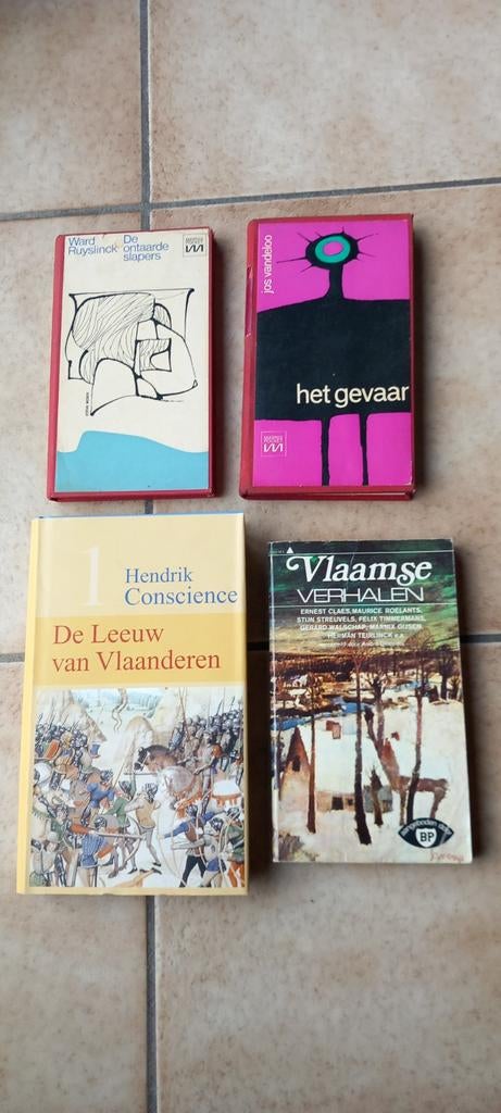 Vlaamse schrijvers Jos Vandeloo, Ward Ruyslinck, Streuvels, Livres, Littérature, Comme neuf, Belgique, Enlèvement ou Envoi