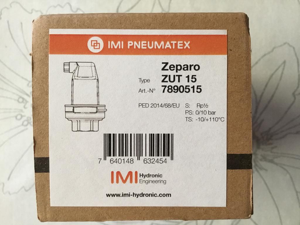 Pneumatec ontluchter, Ophalen, Nieuw