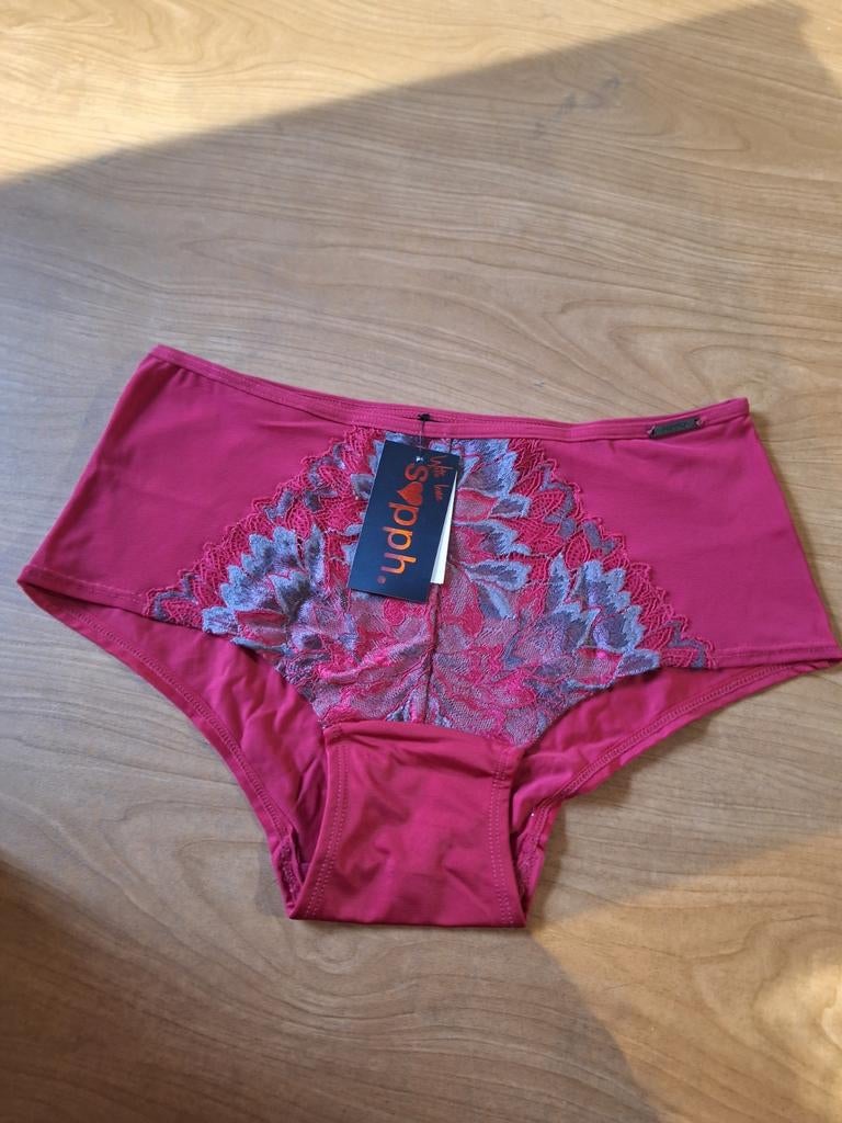 Sapph,high short,maat S, Sapph, Ophalen of Verzenden, Rood, Slip
