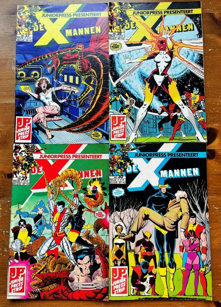 de x-mannen (MARVEL) nrs 27-30 - Zeer mooie staat, Boeken, Strips | Comics, Amerika, Ophalen of Verzenden, Zo goed als nieuw, Meerdere comics