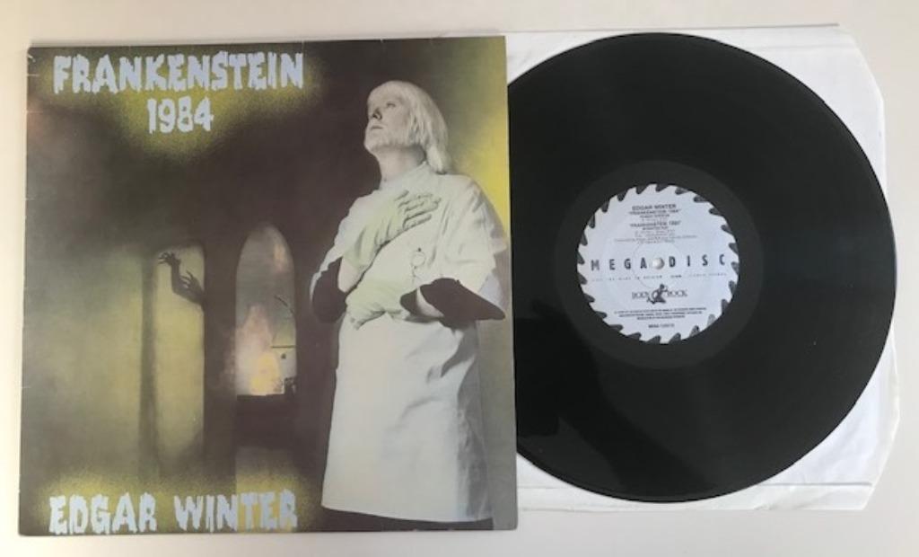 MAXI SINGLE EDGAR WINTER FRANKENSTEIN 1984 BELGISCHE PERSING, Ophalen of Verzenden, Zo goed als nieuw, 12 inch