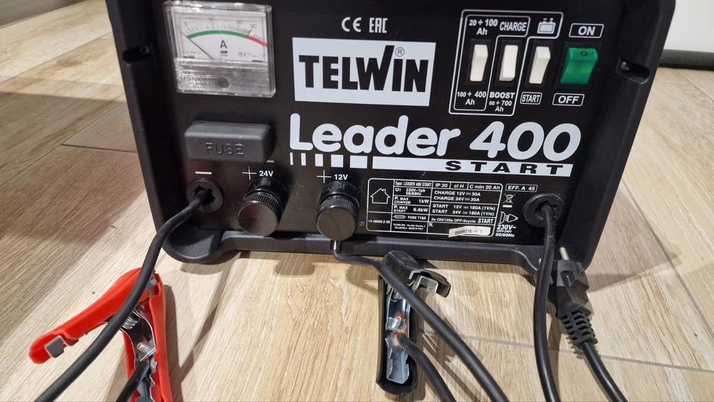 Chargeur de voiture et demarreur Telwin Leader 400 start, Enlèvement ou Envoi, Neuf, Autres marques automobiles