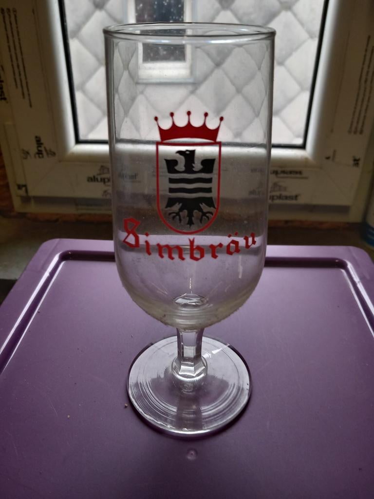 verre simbräu très rare, Collections, Enlèvement ou Envoi, Neuf
