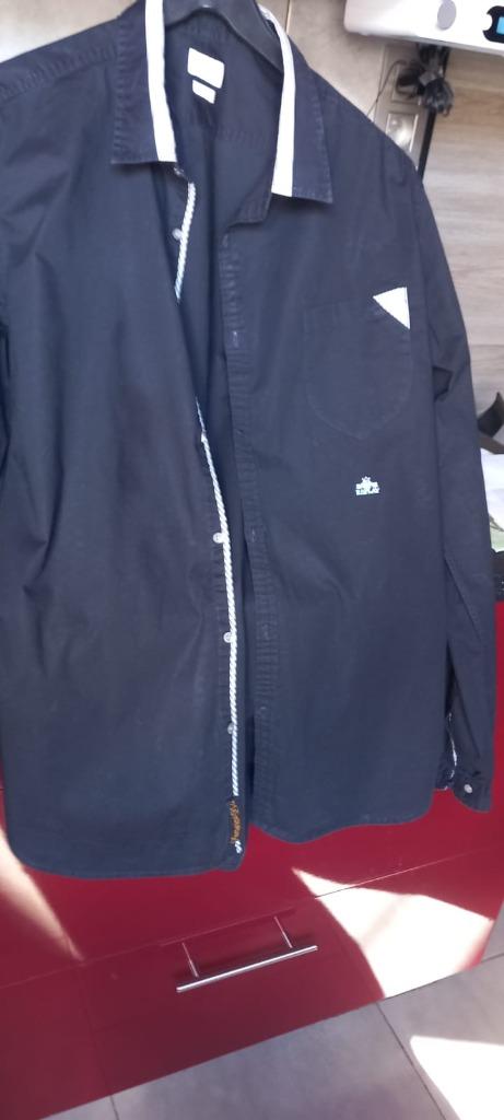 CHEMISE HOMME REPLAY, Vêtements | Hommes, Chemises, Porté, Tour de cou 41/42 (L), Noir, Enlèvement ou Envoi