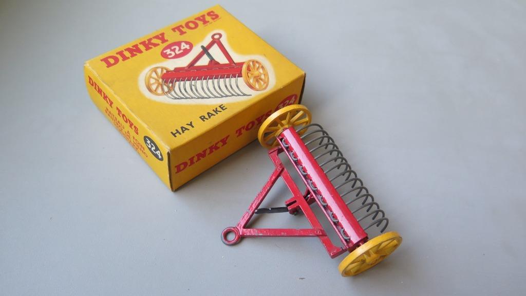 Dinky Toys 324 Rateau à foin, Hobby & Loisirs créatifs, Enlèvement ou Envoi, Utilisé, Dinky Toys