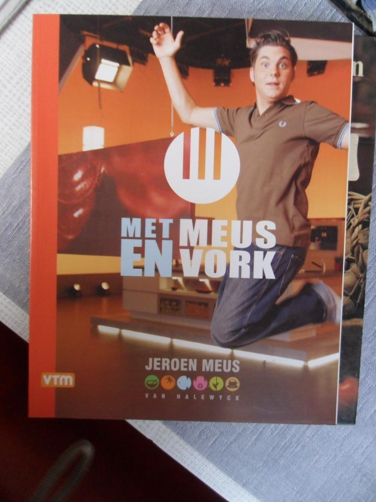 met meus en vork  jeroen meus, Ophalen of Verzenden, Zo goed als nieuw