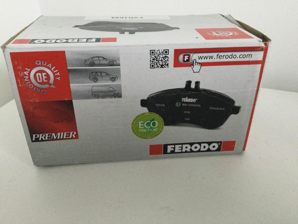 Plaquettes de frein Ferodo FVR 1644, Enlèvement, Volkswagen