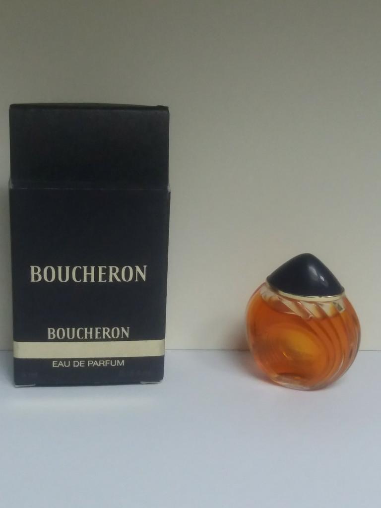 Miniature Boucheron eau de parfum 5ml Boucheron, Verzamelen, Ophalen of Verzenden, Nieuw, Miniatuur, Gevuld