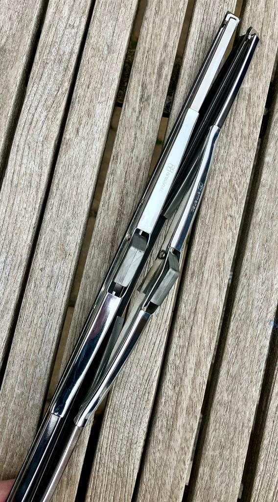 Chrome oldtimer ruitenwissers, Auto-onderdelen, Ruiten en Toebehoren, Alfa Romeo, Audi, BMW, Citroën, Fiat, Ford, Mercedes-Benz