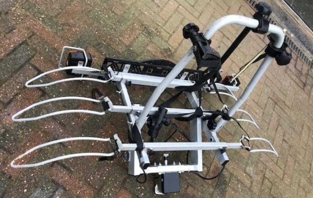 Fietsendrager voor 3 fietsen, Ophalen, Zo goed als nieuw