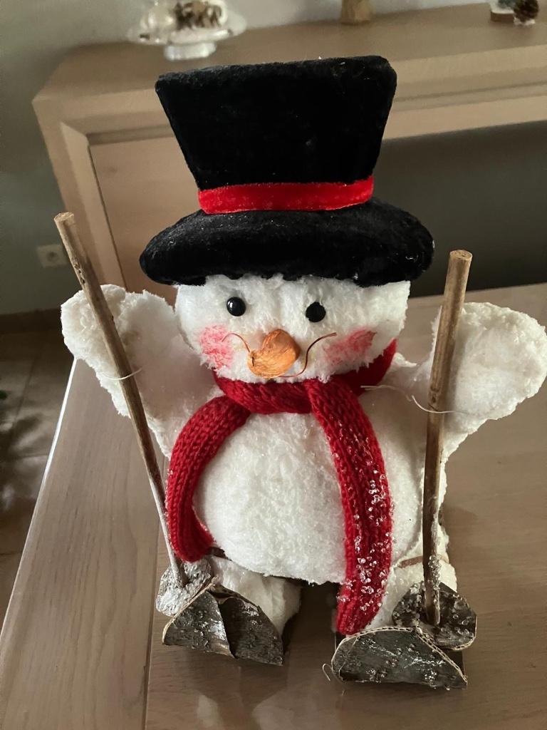 Decoratieve sneeuwman kerst decoratie, Diversen, Kerst, Ophalen, Nieuw