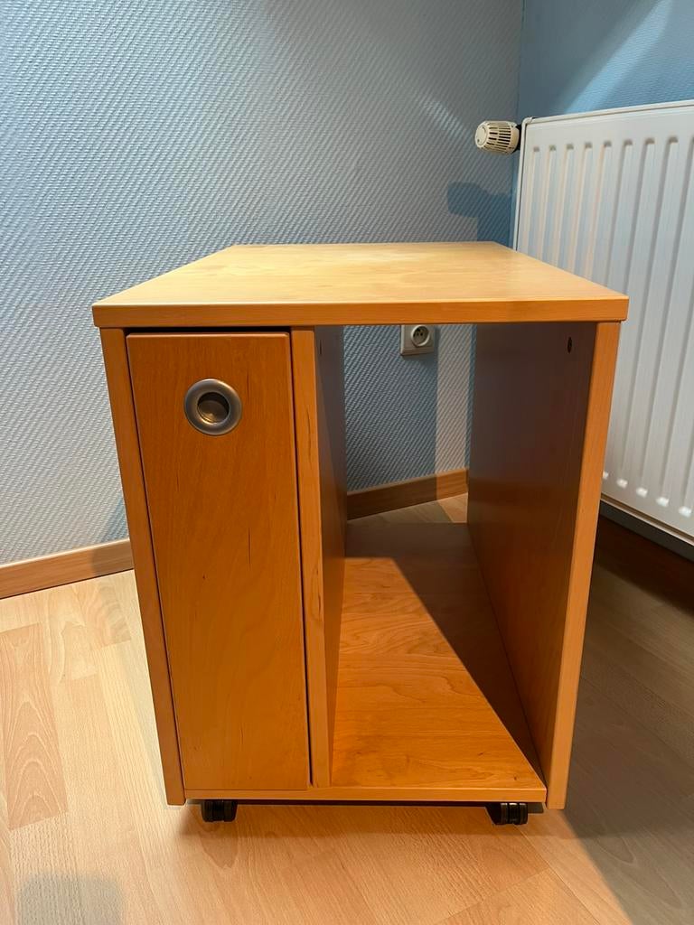 Armoire bureau, Maison & Meubles, Armoires | Armoires à porte coulissante & Armoires à archives, Enlèvement, Comme neuf, Chêne