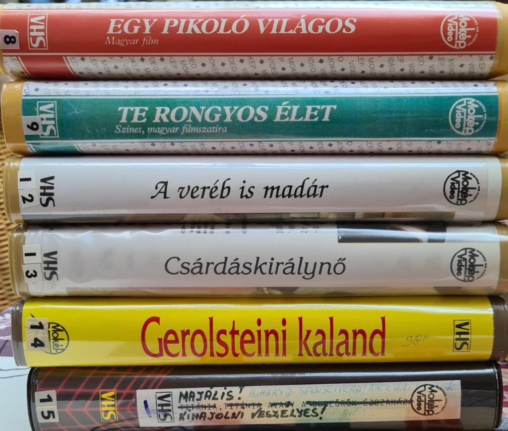 17 Hongaarse video cassettes, Enlèvement ou Envoi, Utilisé