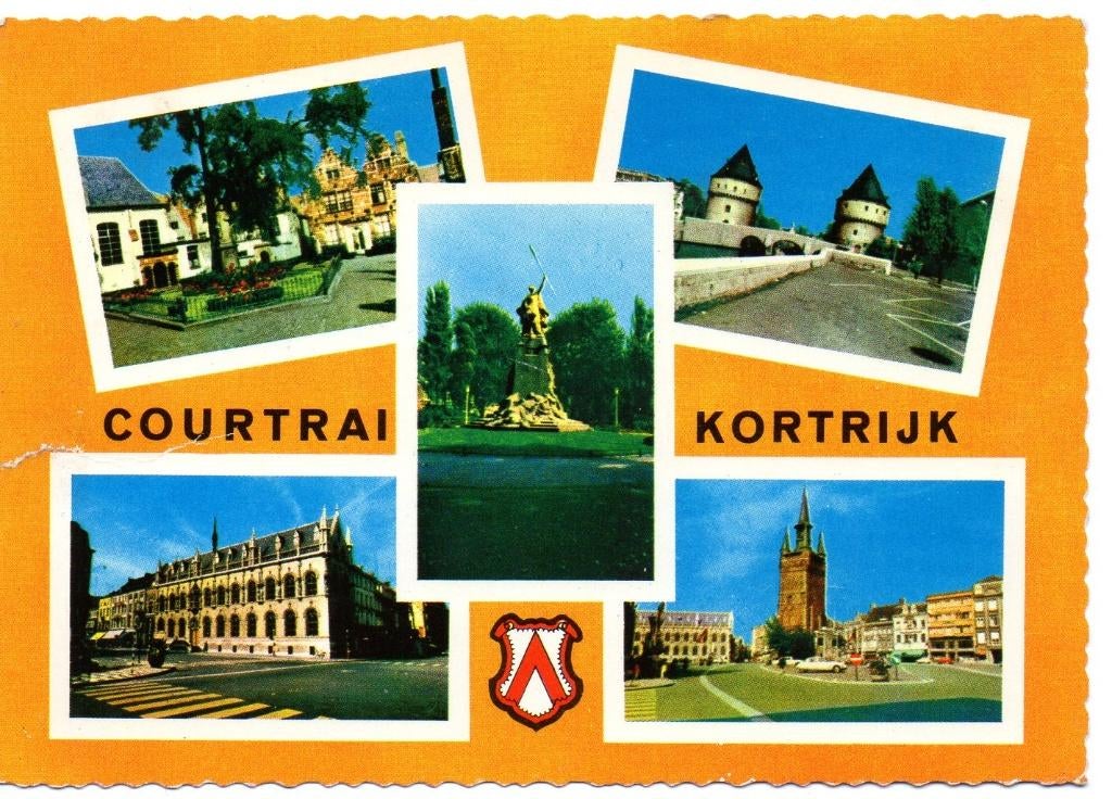 postkaart Kortrijk 228, Verzamelen, Ophalen of Verzenden
