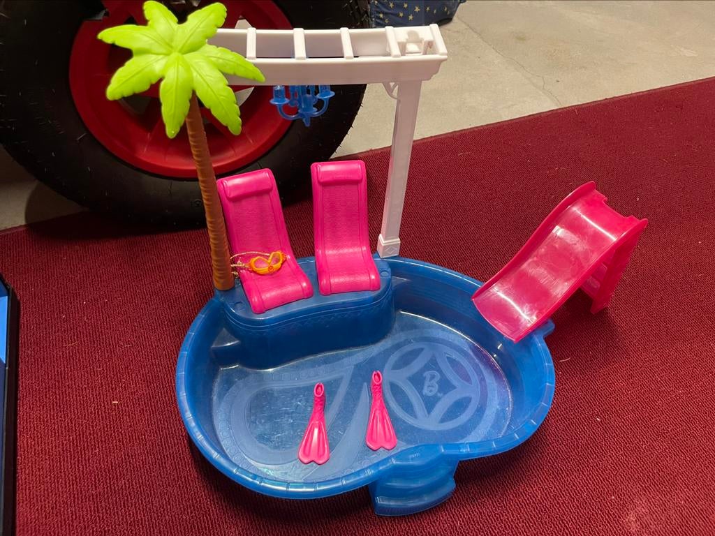 zwembad barbie, Kinderen en Baby's, Ophalen, Zo goed als nieuw