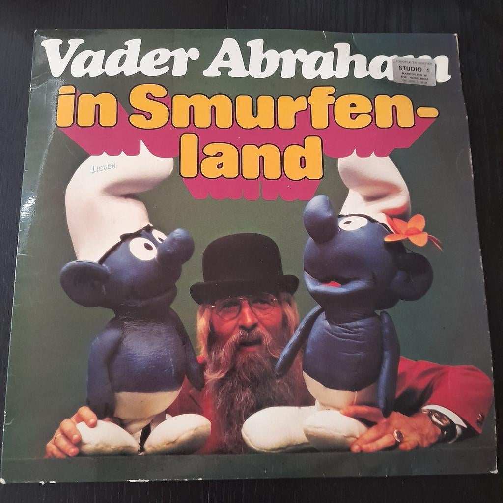 Vinyl Vader Abraham in Smurfenland, Ophalen of Verzenden, Zo goed als nieuw