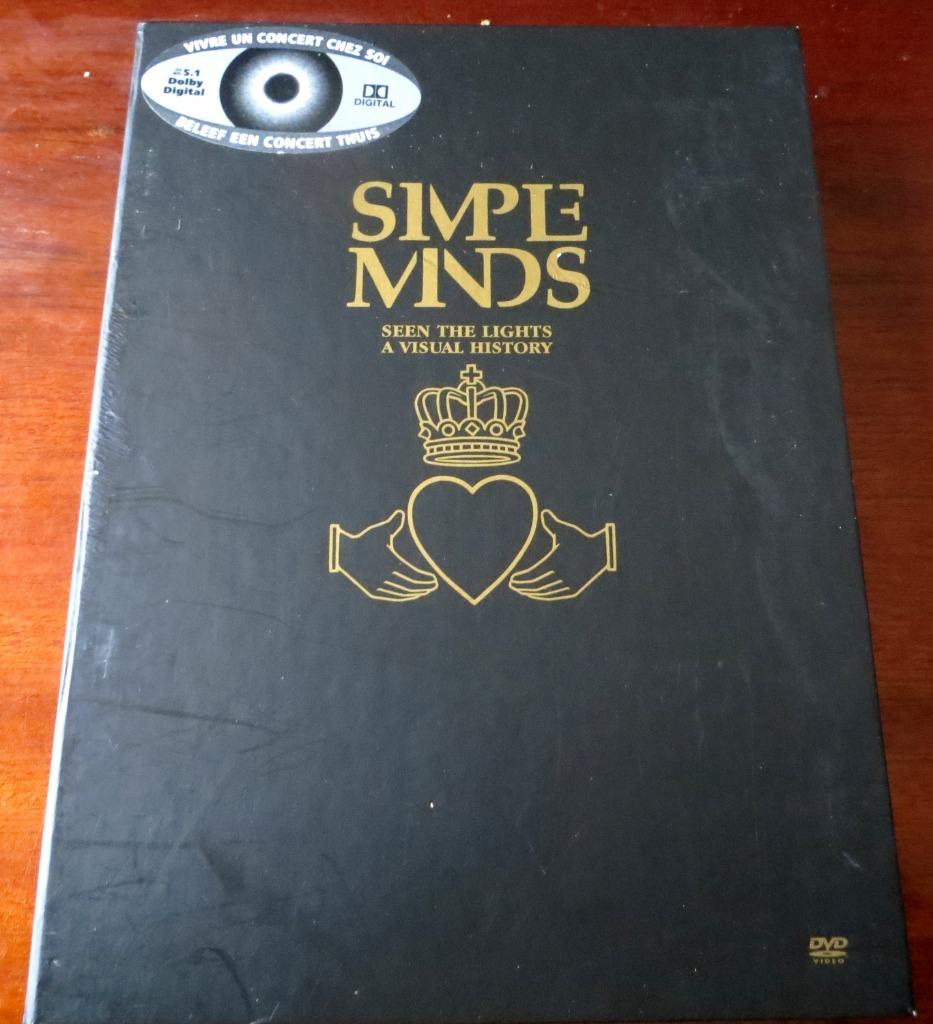 SIMPLE MINDS - SEEN THE LIGHTS A VISUAL HISTORY - 2 DVD-SET, Gebruikt, Verzenden, Alle leeftijden, Boxset