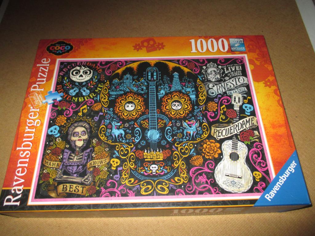 puzzel Coco Disney merk Ravensburger, Enlèvement ou Envoi, 500 à 1500 pièces, Comme neuf, Puzzle