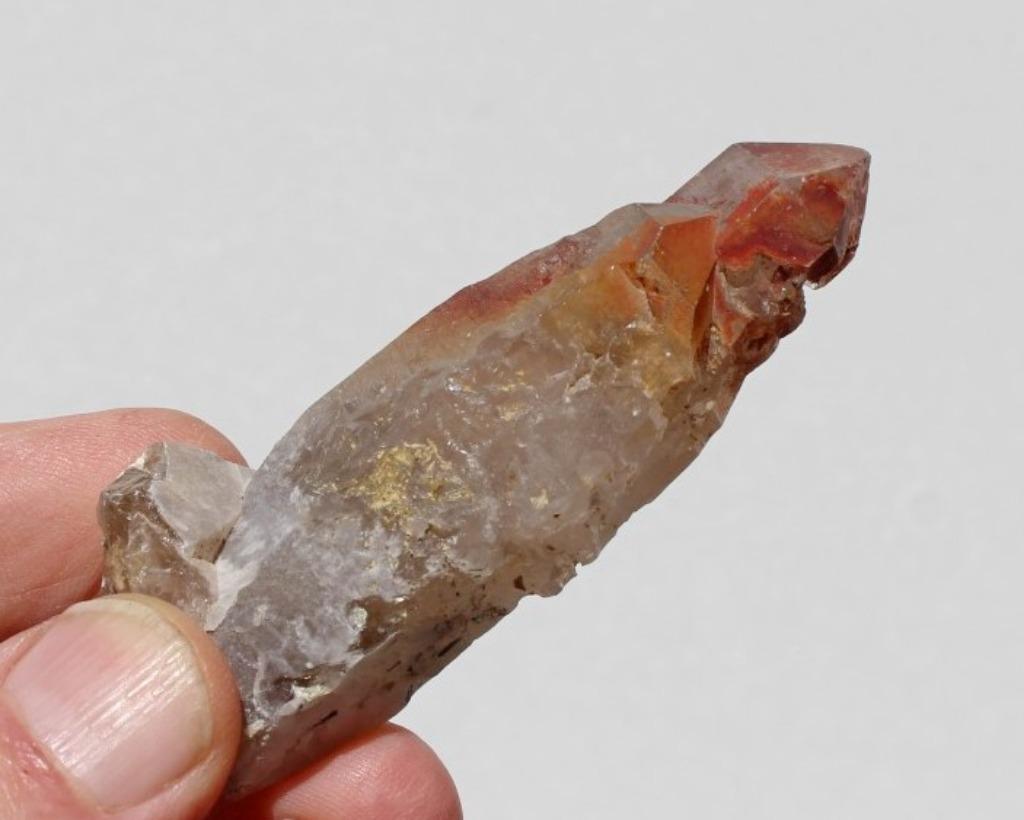 QUARTZ HÉMATITE d'Erongo en NAMIBIE, Enlèvement ou Envoi, Minéral