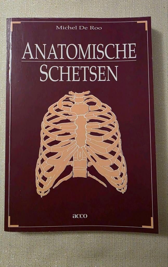 Studieboek Anatomische schetsen Als nieuw, Boeken, Ophalen of Verzenden, Nieuw, Hoger Onderwijs