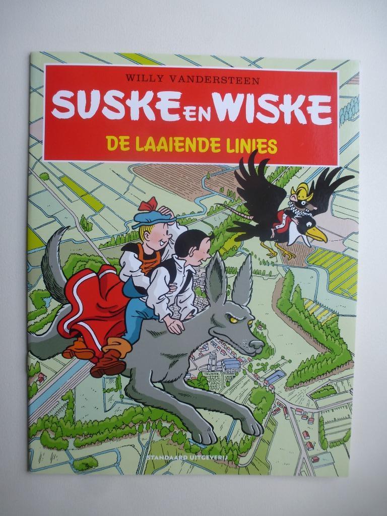 Suske en Wiske DE LAAIENDE LINIES  Kruitvat, Boeken, Eén stripboek, Ophalen of Verzenden, Zo goed als nieuw