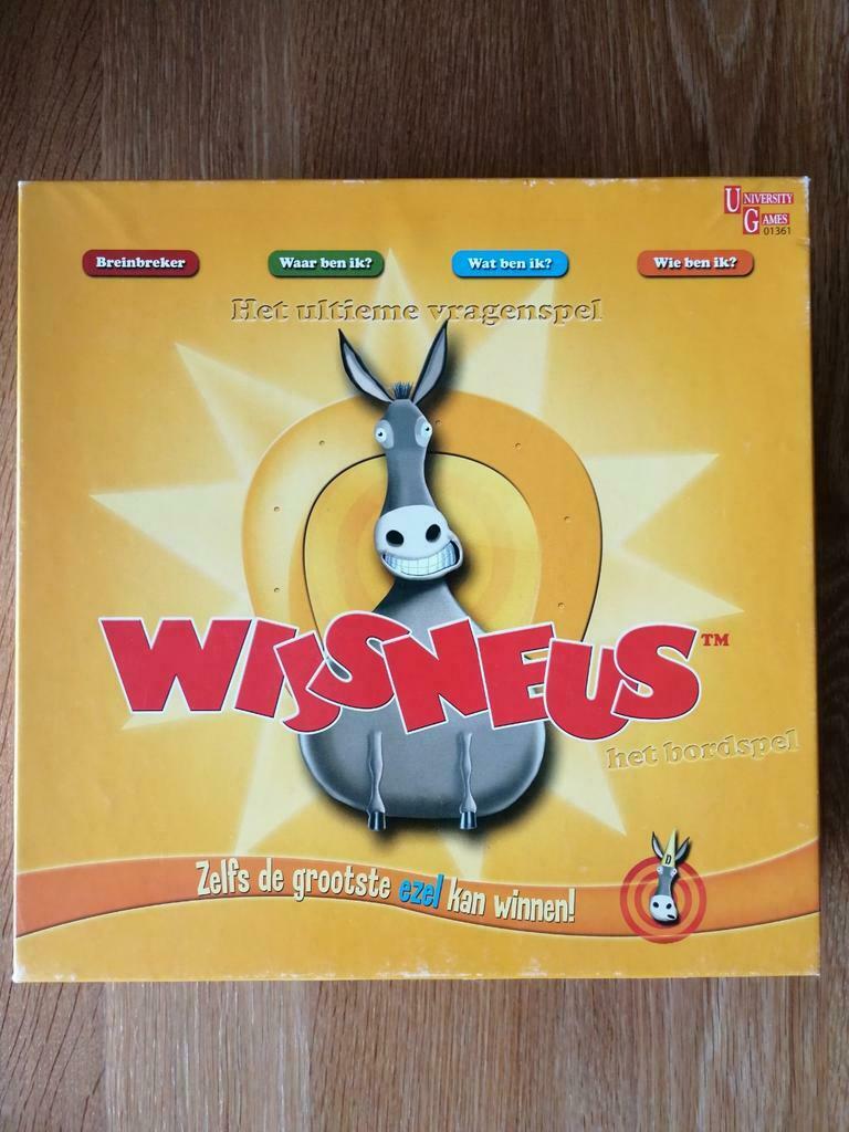 WIJSNEUS het ultieme vragenspel, Hobby en Vrije tijd, Ophalen of Verzenden, Zo goed als nieuw