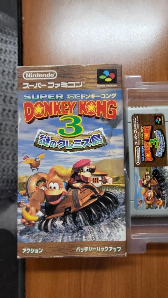 Donkey Kong 3 japan import super famicom nintendo, Games en Spelcomputers, Ophalen, Gebruikt