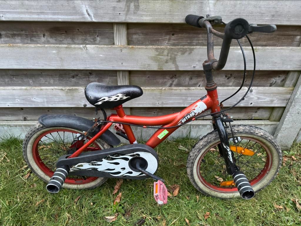 Stuntfiets Cosmic Hotrod Kinderen maat 16, Enlèvement