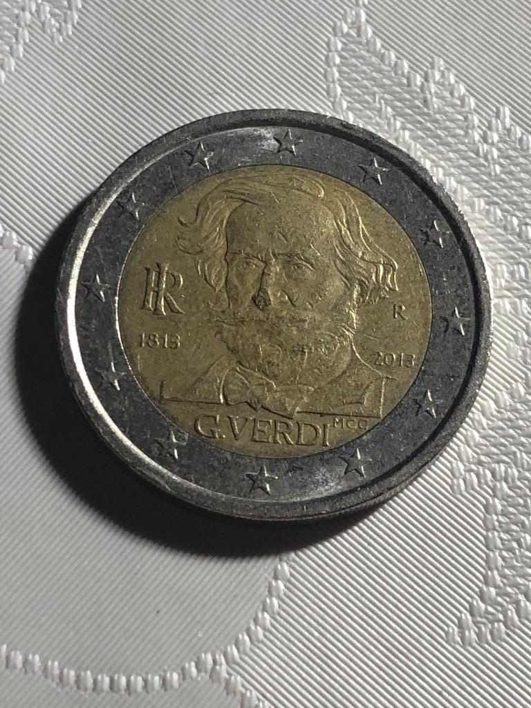 Pièce commémorative de 2 euro 2013 Italie usagée en bon état, Timbres & Monnaies, Monnaies | Europe | Monnaies euro, Enlèvement ou Envoi