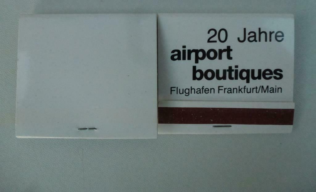 allumettes airport boutiques, Envoi, Neuf, Autres types