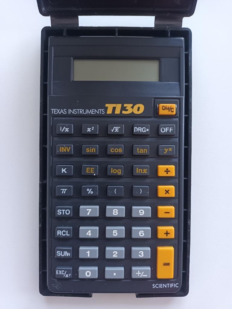 Texas Instruments TI30 rekenmachine, Ophalen of Verzenden, Gebruikt