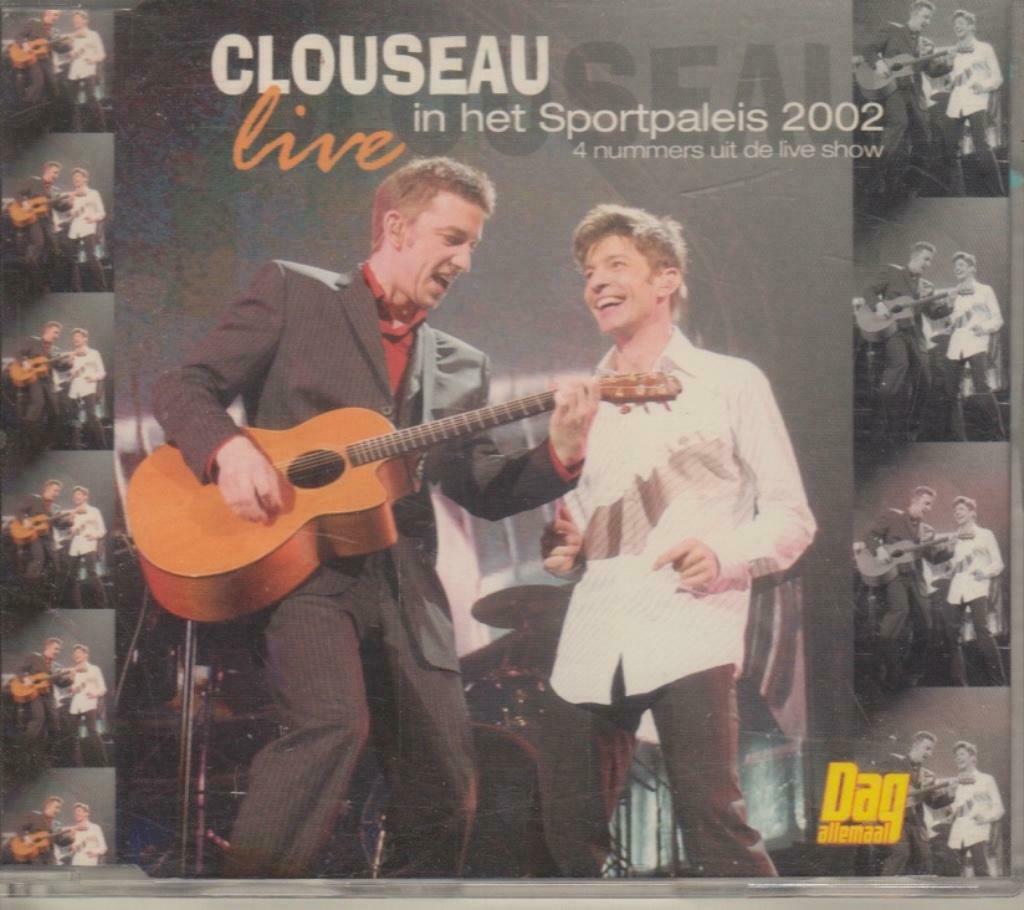 clouseau in het sportpaleis 2002 4 nummers uit de live show, Ophalen of Verzenden, Gebruikt, Pop