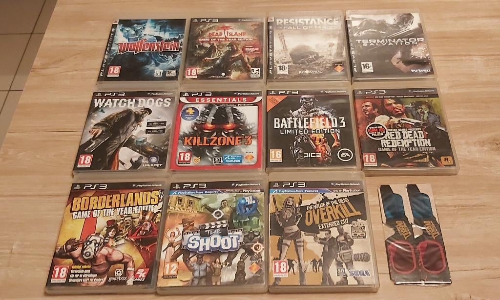 PlayStation 3 Games Bundel, Ophalen of Verzenden, Zo goed als nieuw, Overige genres