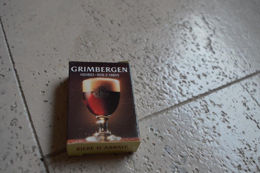 Mini speelkaarten Grimbergen, Verzamelen, Speelkaarten, Jokers en Kwartetten, Ophalen of Verzenden, Zo goed als nieuw, Speelkaart(en)
