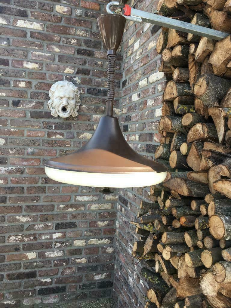 space-age verstelbare UFO - lamp, Antiquités & Art, Curiosités & Brocante, Envoi