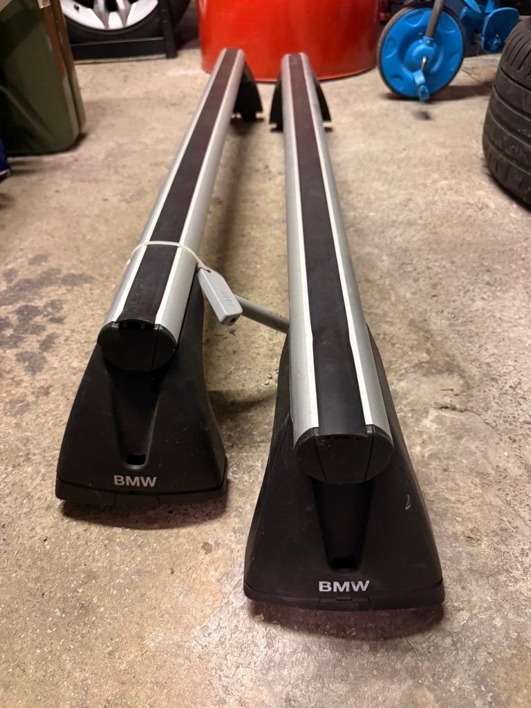 BMW E90 barre de toit bmw, Enlèvement ou Envoi, Comme neuf