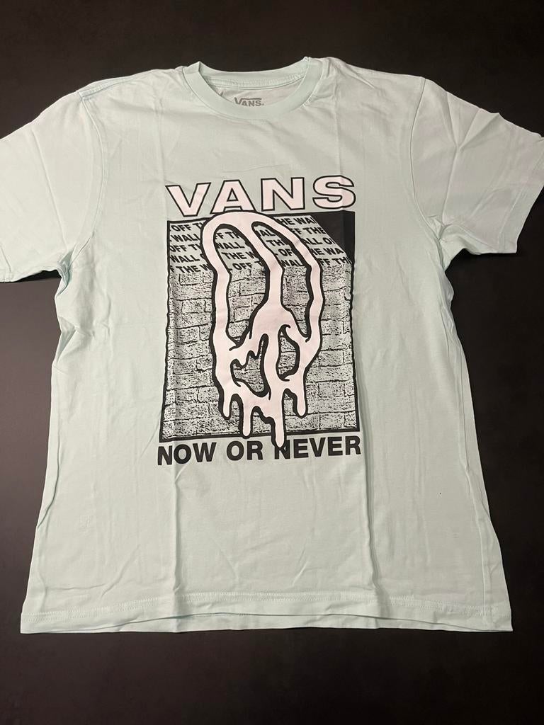 Vans licht groene Tshirt maat Medium. Zeer goede staat., Vêtements | Hommes, T-shirts, Enlèvement ou Envoi, Vert, Porté, Vans